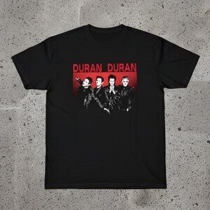 Vintage Style Duran Duran Graphic T-Shirt – 80s New Wave Pop Rock Band Tee